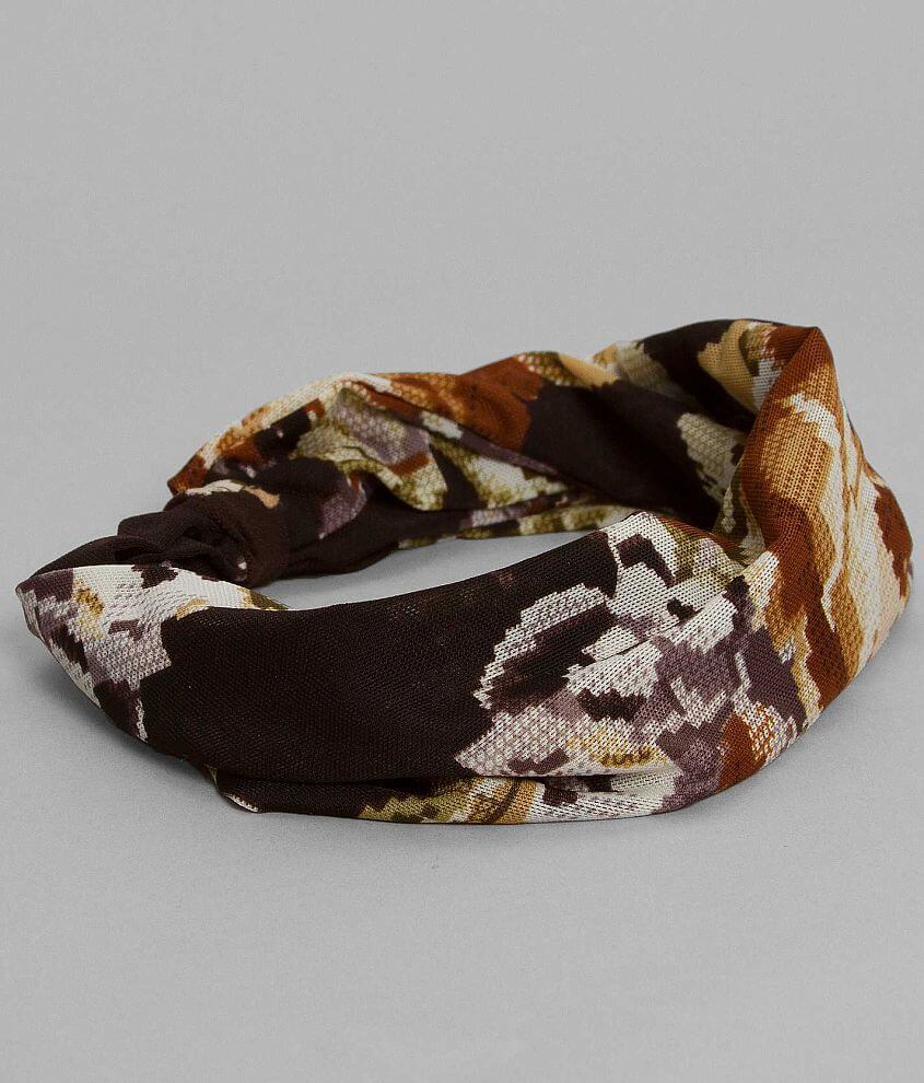 Daytrip Floral Print Headband front view