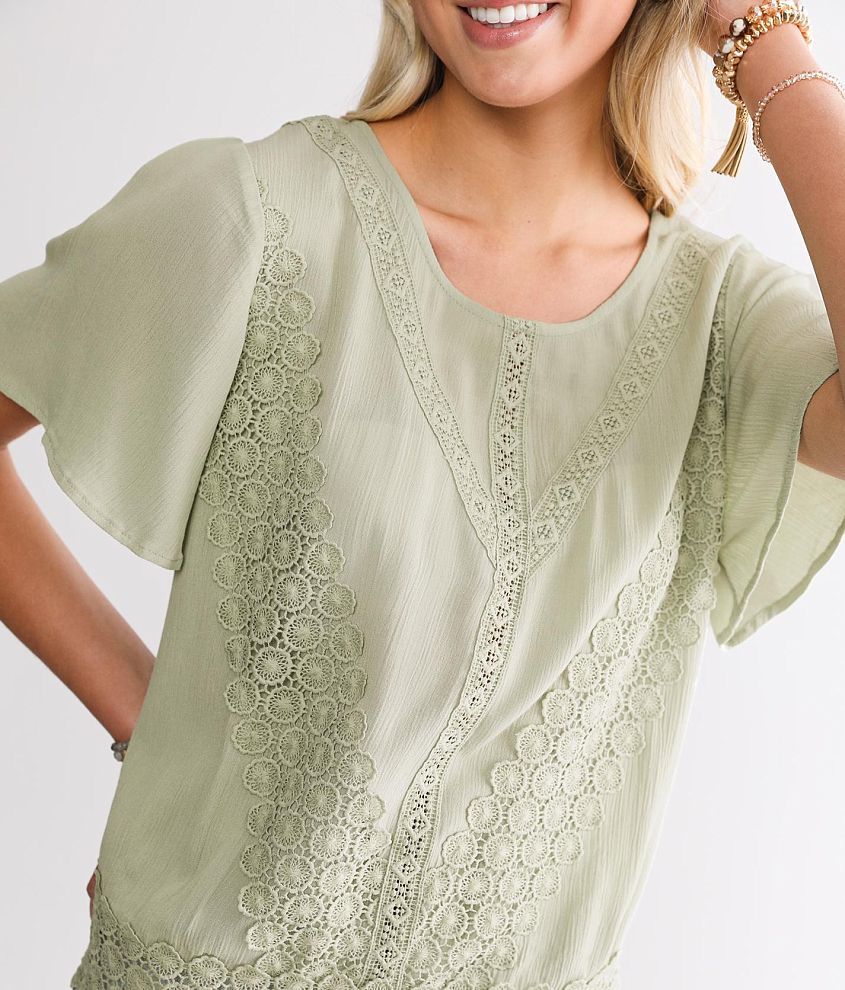 Crochet Applique Top