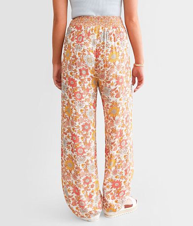 Daytrip Floral Split Beach Pant BACK