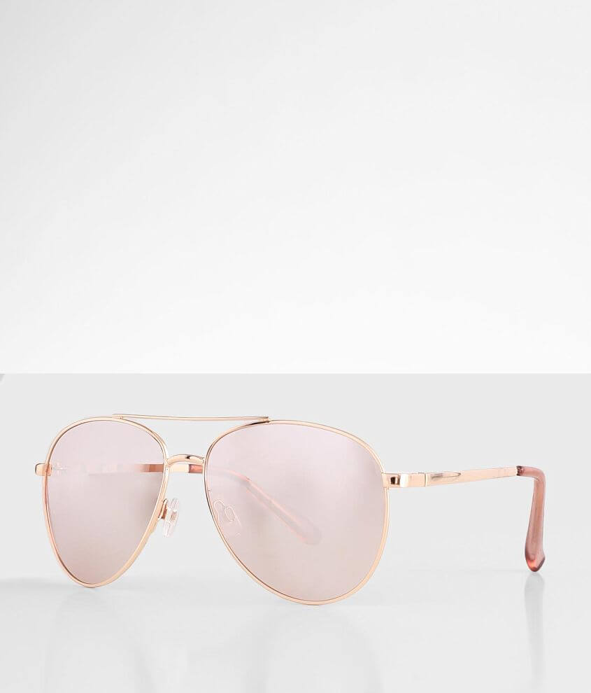 BKE Mirror Aviator Sunglasses - Women's Sunglasses & Glasses in