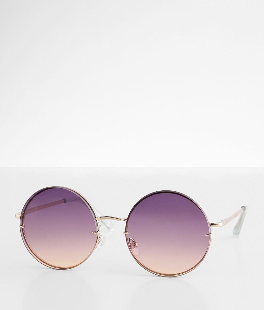 BKE Round Trend Sunglasses front view