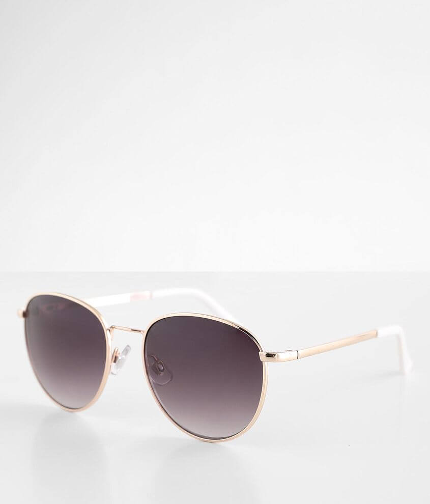 BKE Round Metal Sunglasses front view