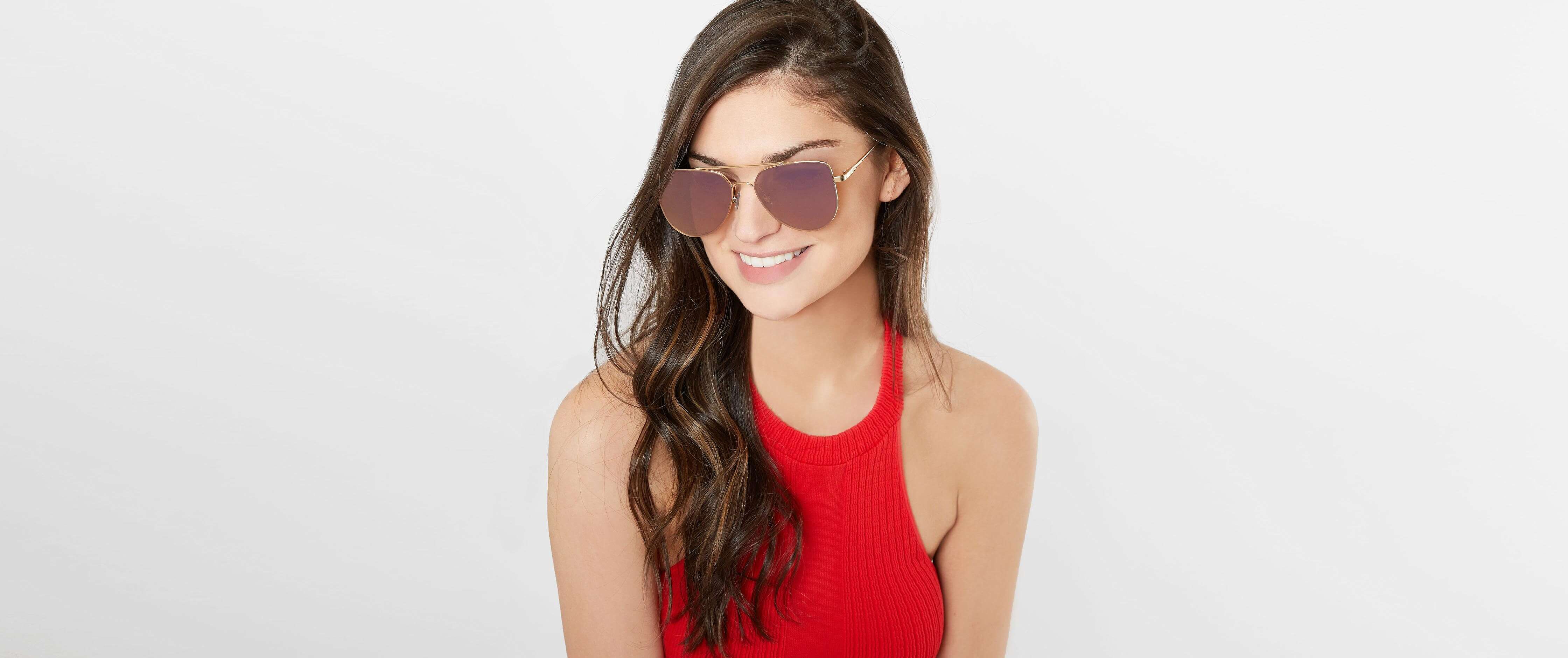Kendall and Kylie Rowan Sunglasses KENDALL + KYLIE Rowan Flat Front Sunglasses - Women main image 2