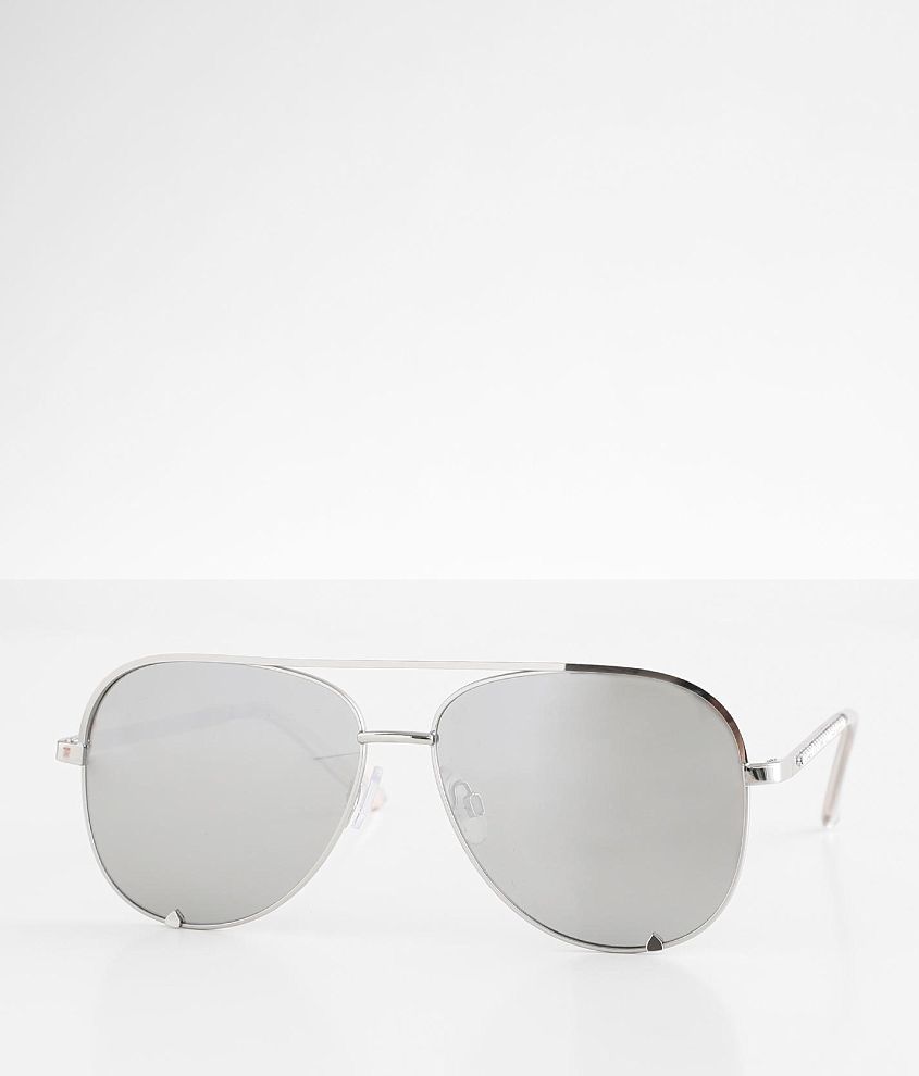 BKE Glitz Aviator Sunglasses Women's Sunglasses Glasses in - Main Image