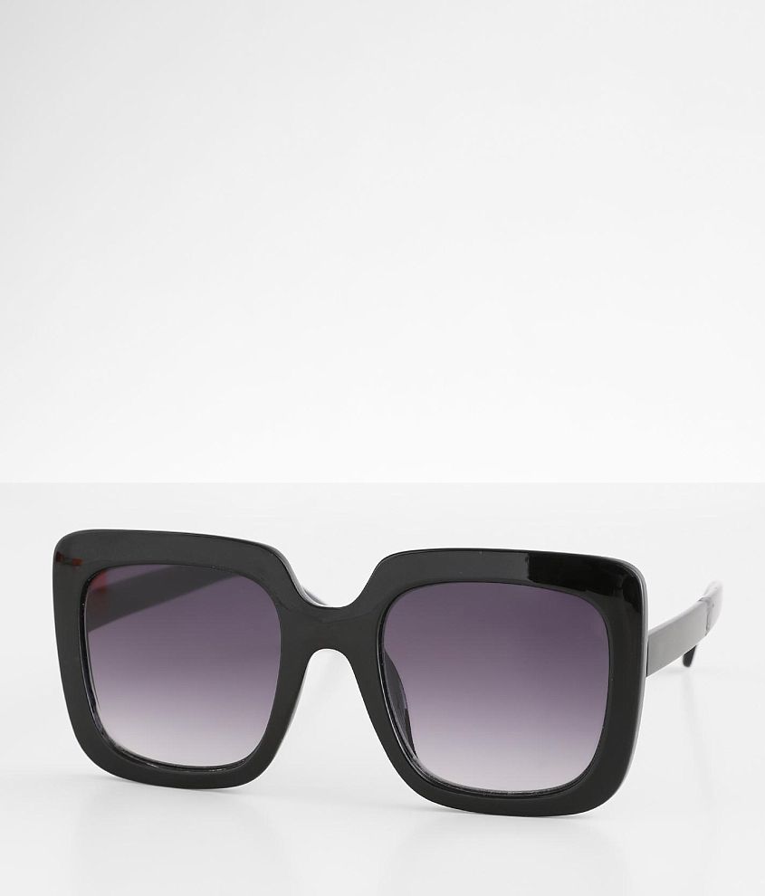 BKE Chunky Square Sunglasses front view
