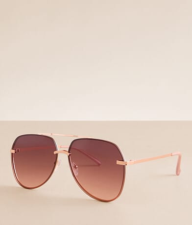BKE Aviator Sunglasses front view