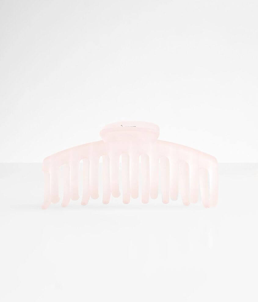 BKE Clear Jumbo Hair Claw Clip front view