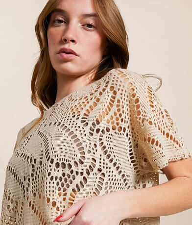 Gilded Intent Open Weave Top MISC_DETAIL_1