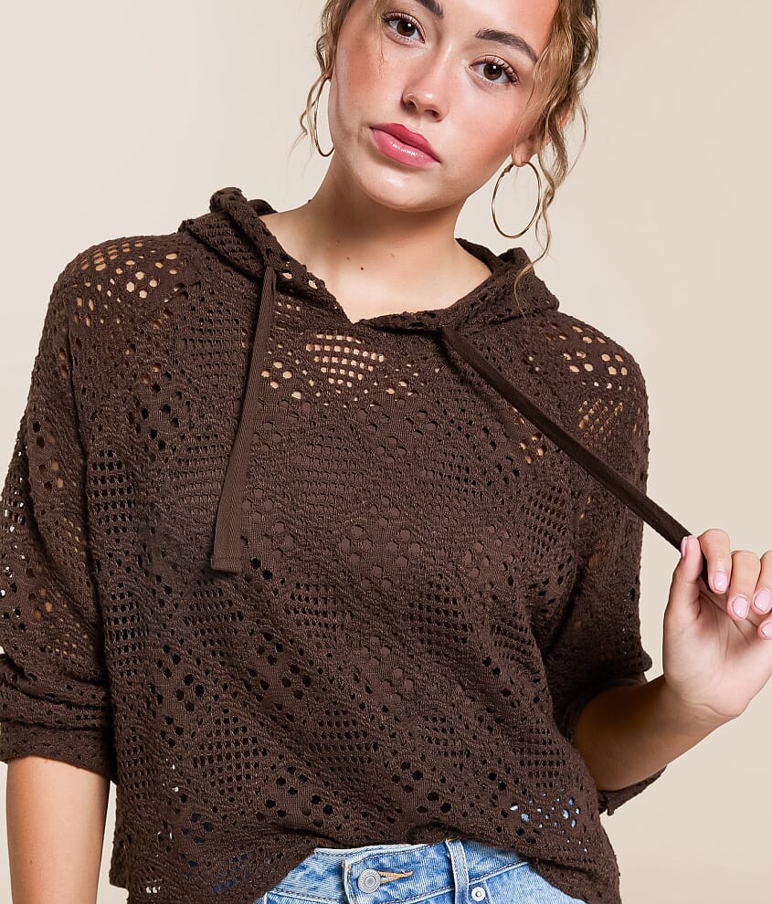 Crochet Hoodie - thumbnail 4