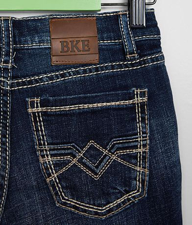 BKE Boys - Conner Taper Stretch Jean back pocket view