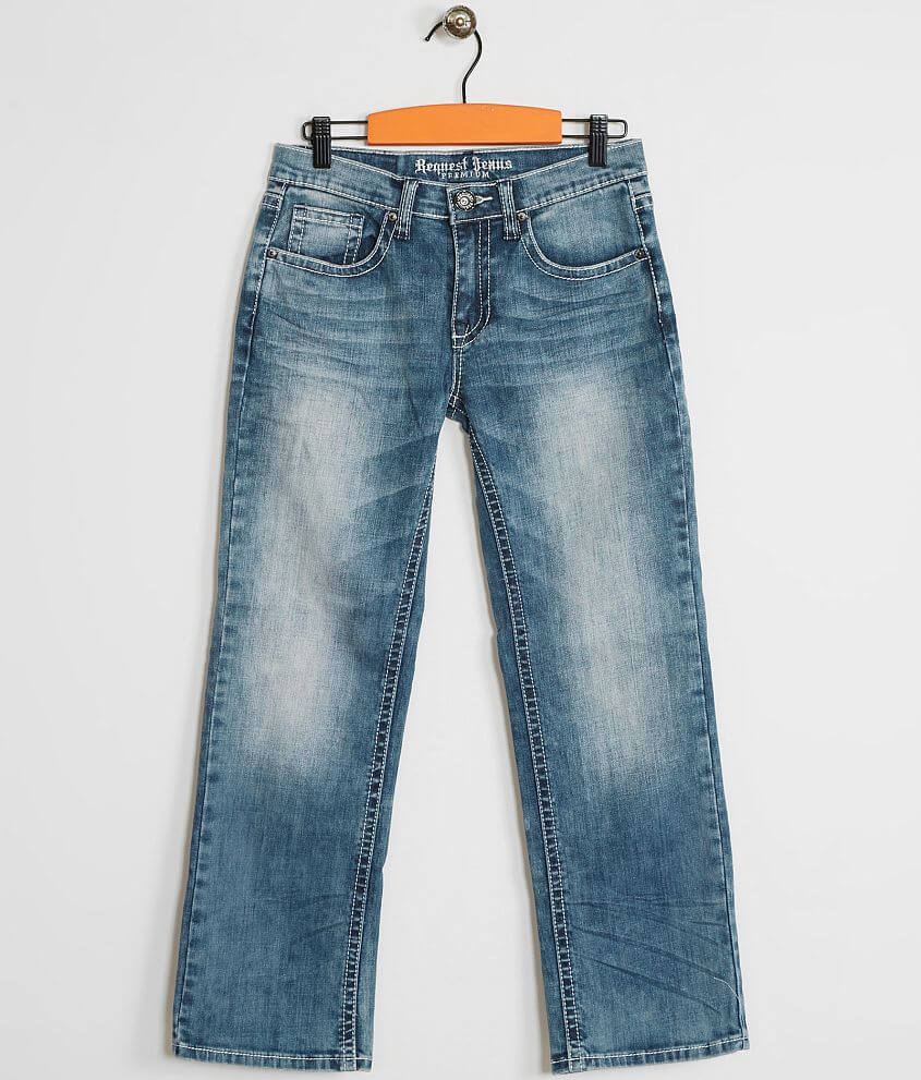 Boys - Request Jeans Ryder Straight Stretch Jean front view