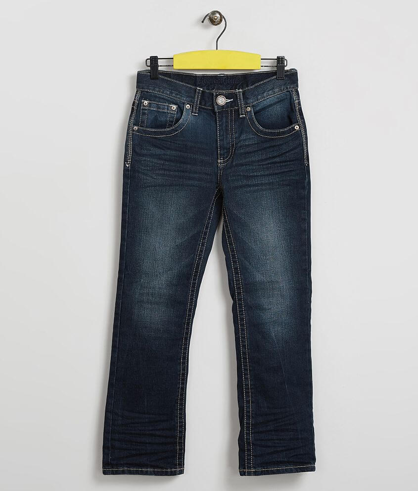 Boys - Request Jeans Henley Straight Stretch Jean front view