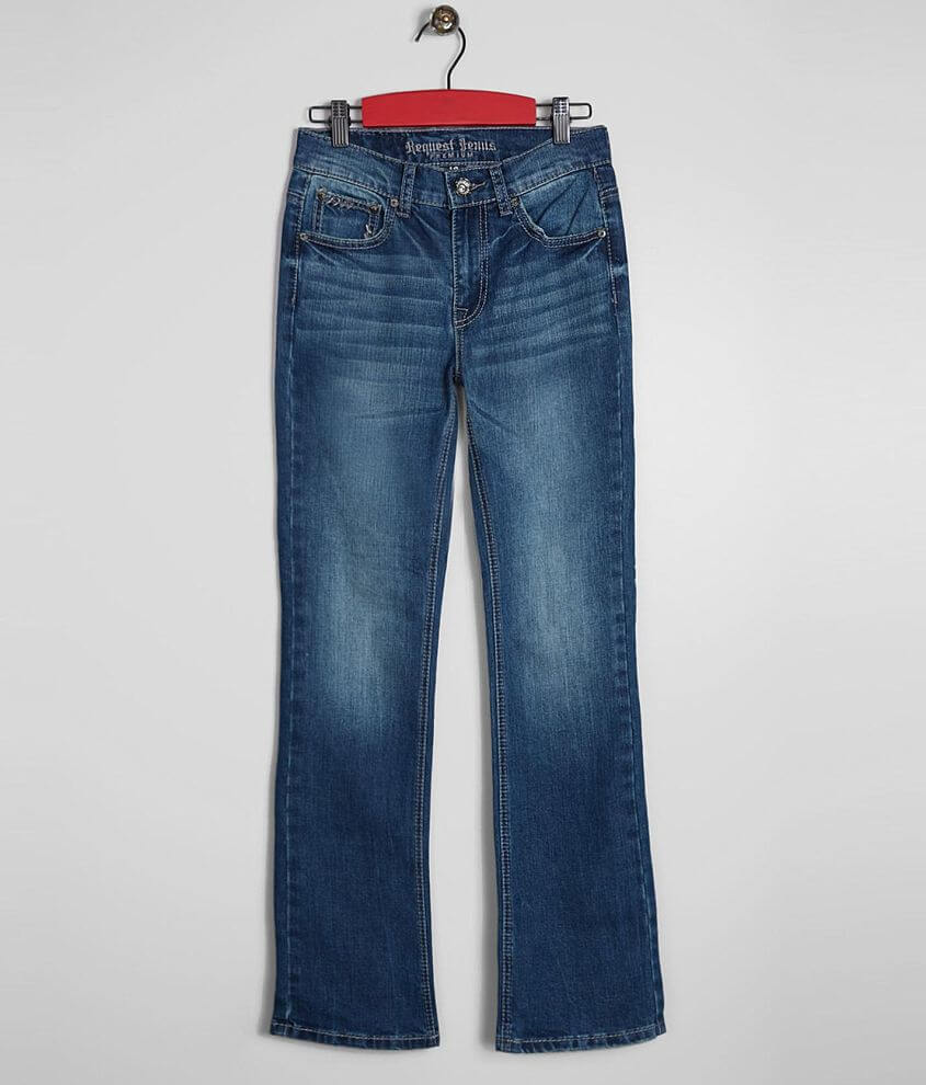 Boys - Request Jeans Boot Stretch Jean front view