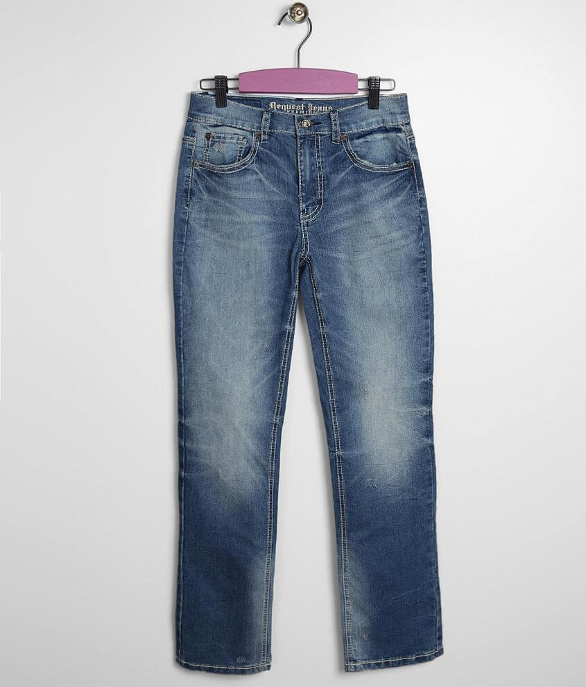 Boys - Request Jeans Straight Stretch Jean front view