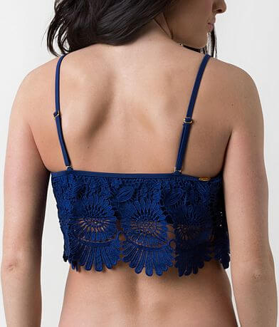 Jessica Simpson Strappy Swimwear Top BACK