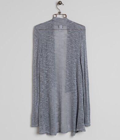 Daytrip Open Weave Cardigan Sweater back view