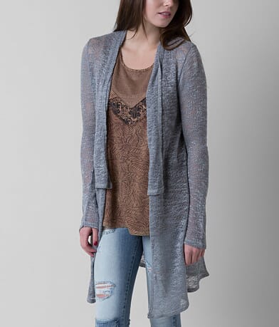 Daytrip Open Weave Cardigan Sweater misc detail 1 view