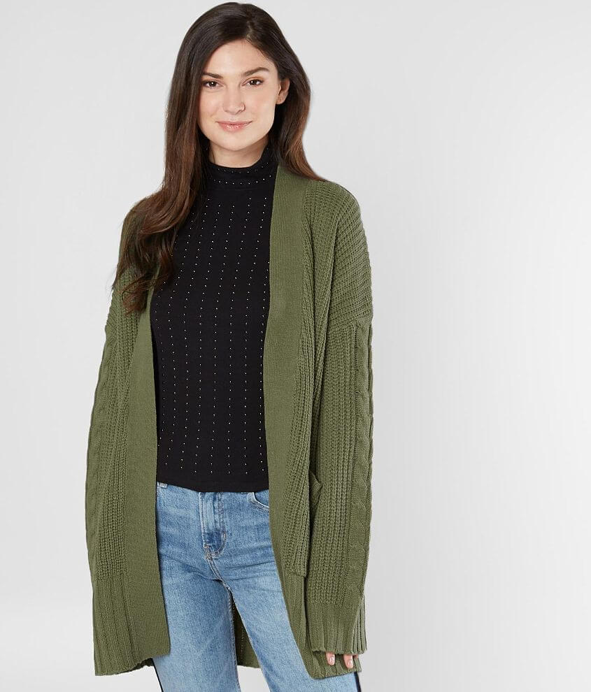 Daytrip Cable Knit Cardigan Sweater