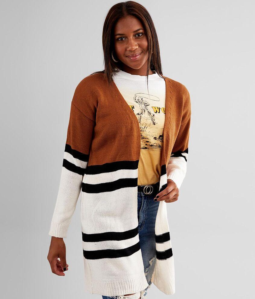 Daytrip Striped Cardigan Sweater