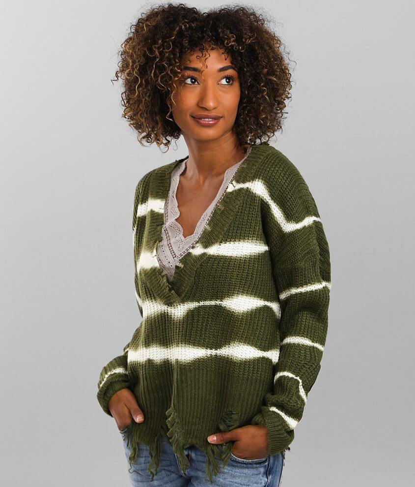 Tie dye best sale sweaters womens