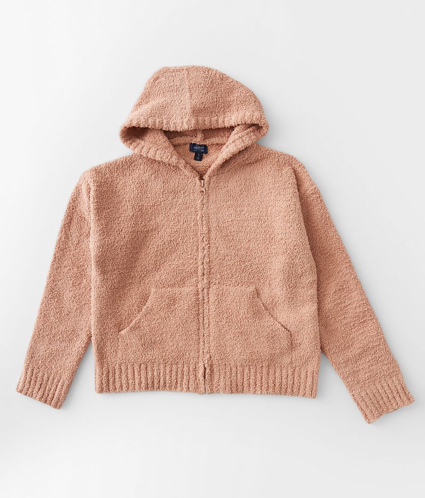 Girls store plush hoodie