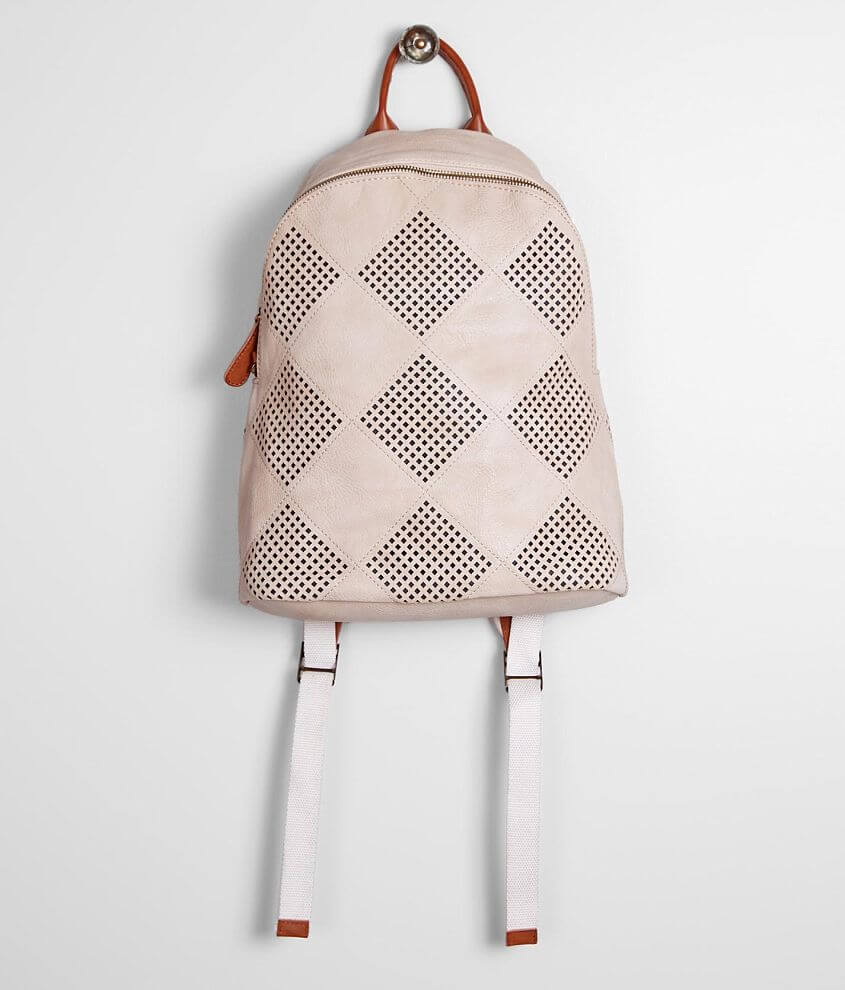Moda Luxe Paris Perforated Backpack front view