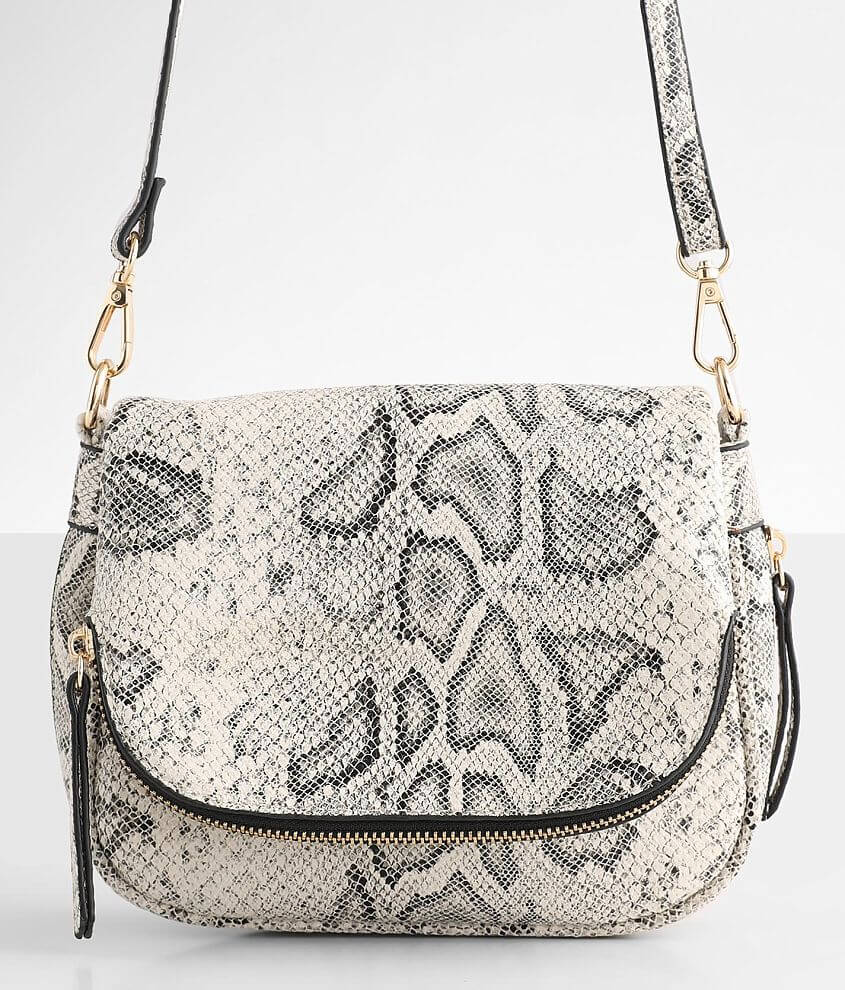 Bags, Faux Snakeskin Purse