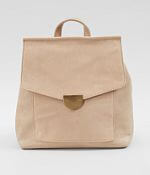 Moda Luxe Genuine Suede Backpack - Women display picture 3