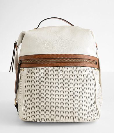 Moda Luxe Laser-Cut Backpack front view