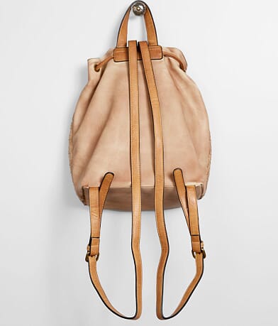 Moda Luxe Weaved Leather Cinch Tie Backpack misc detail 1 view