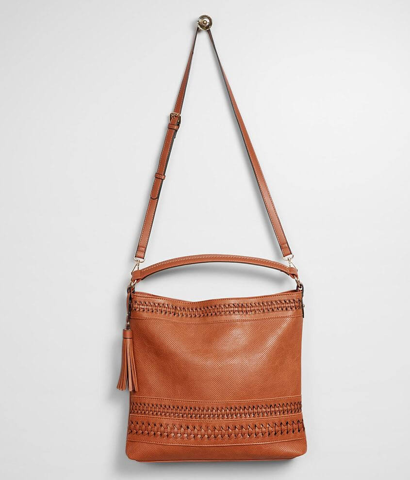 Moda Luxe Hobo Crossbody Purse - Women's Bags in Tan