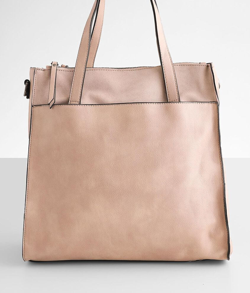 Moda Luxe Large Tote Purse - Women's Bags in Beige