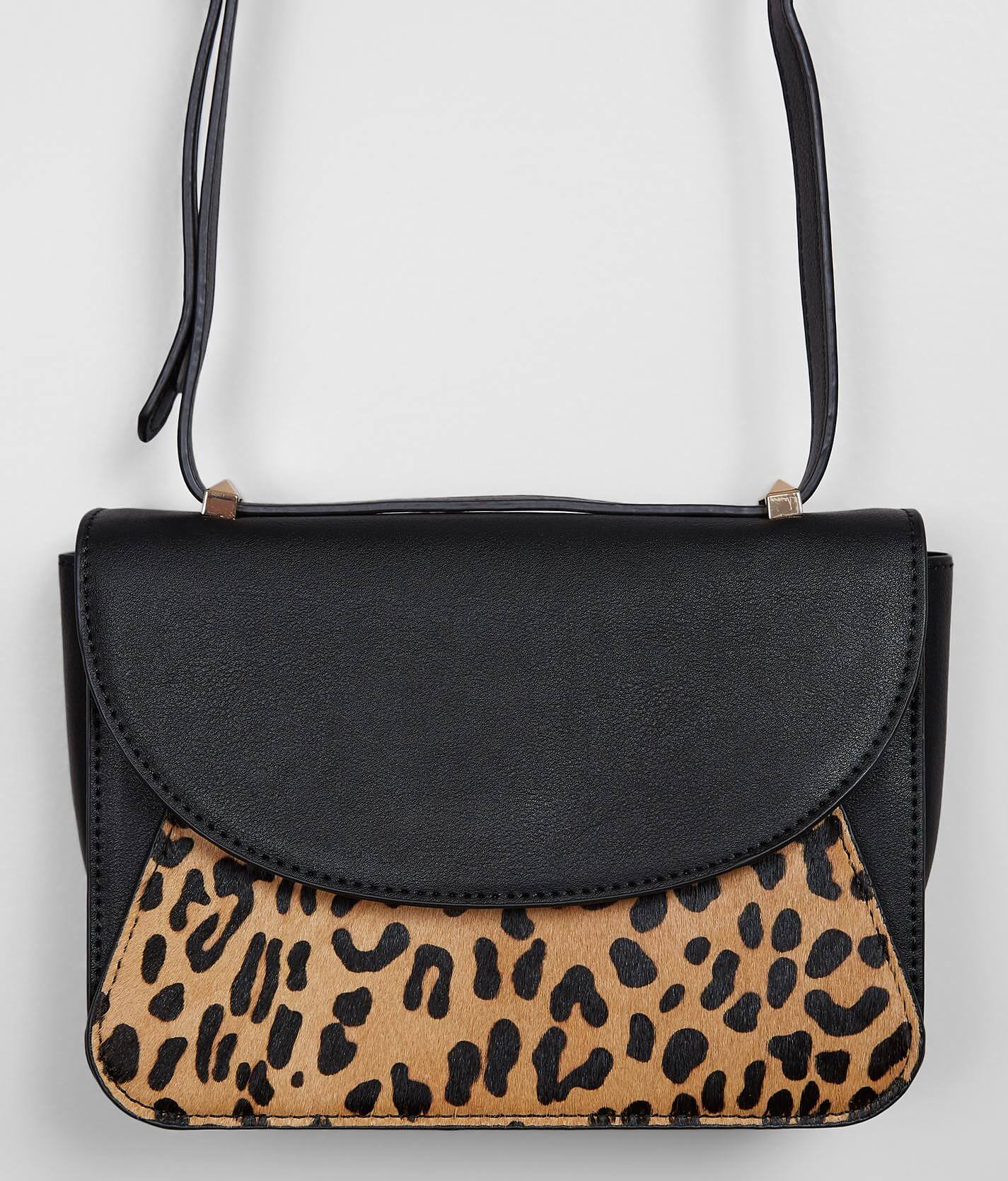 leopard skin purse