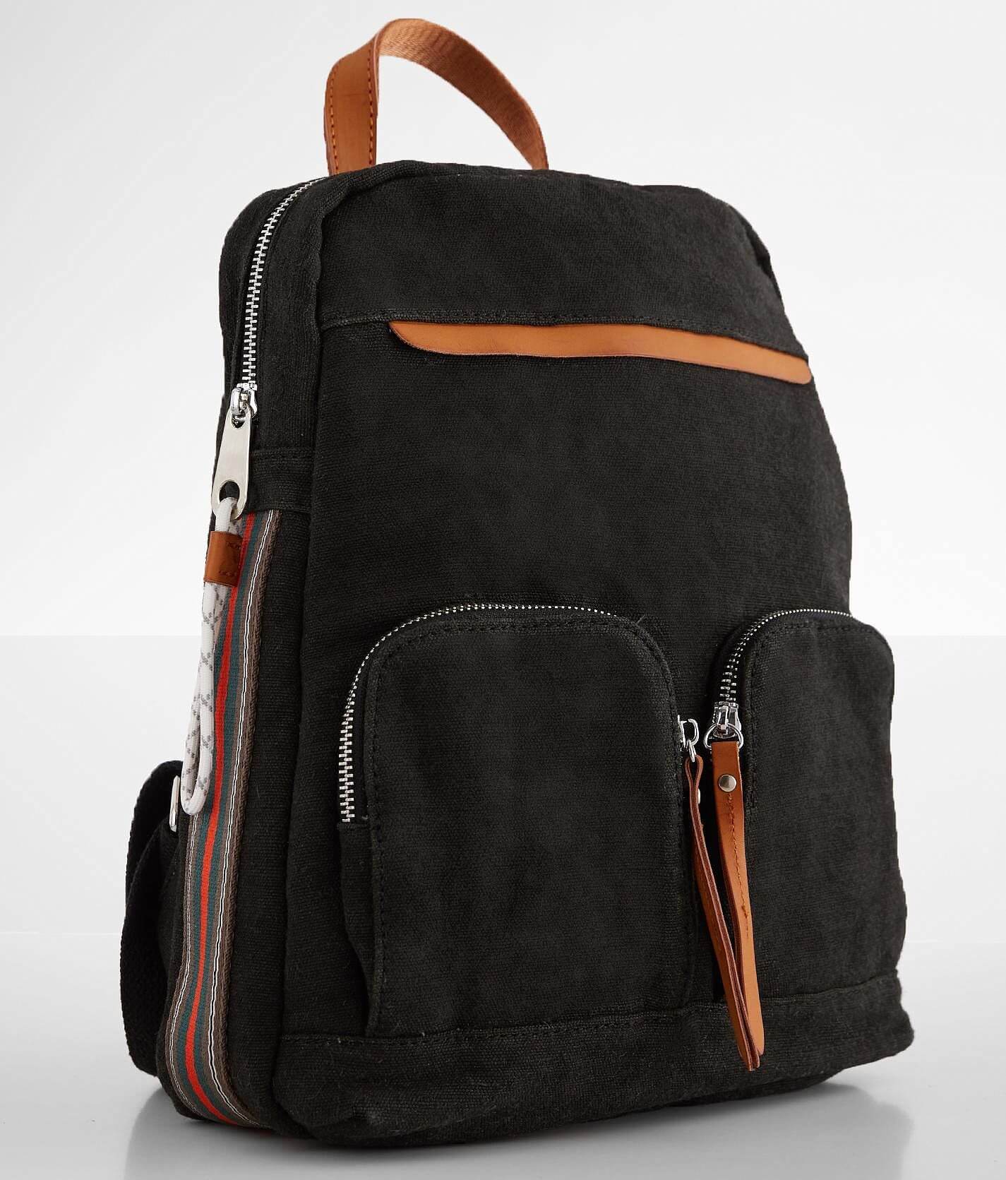 MODA LUXE TULUM WASHED CANVAS BACKPACK as is