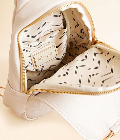 Moda Luxe Crossbody Sling Backpack - Women's Bags & Wallets in Cream ...