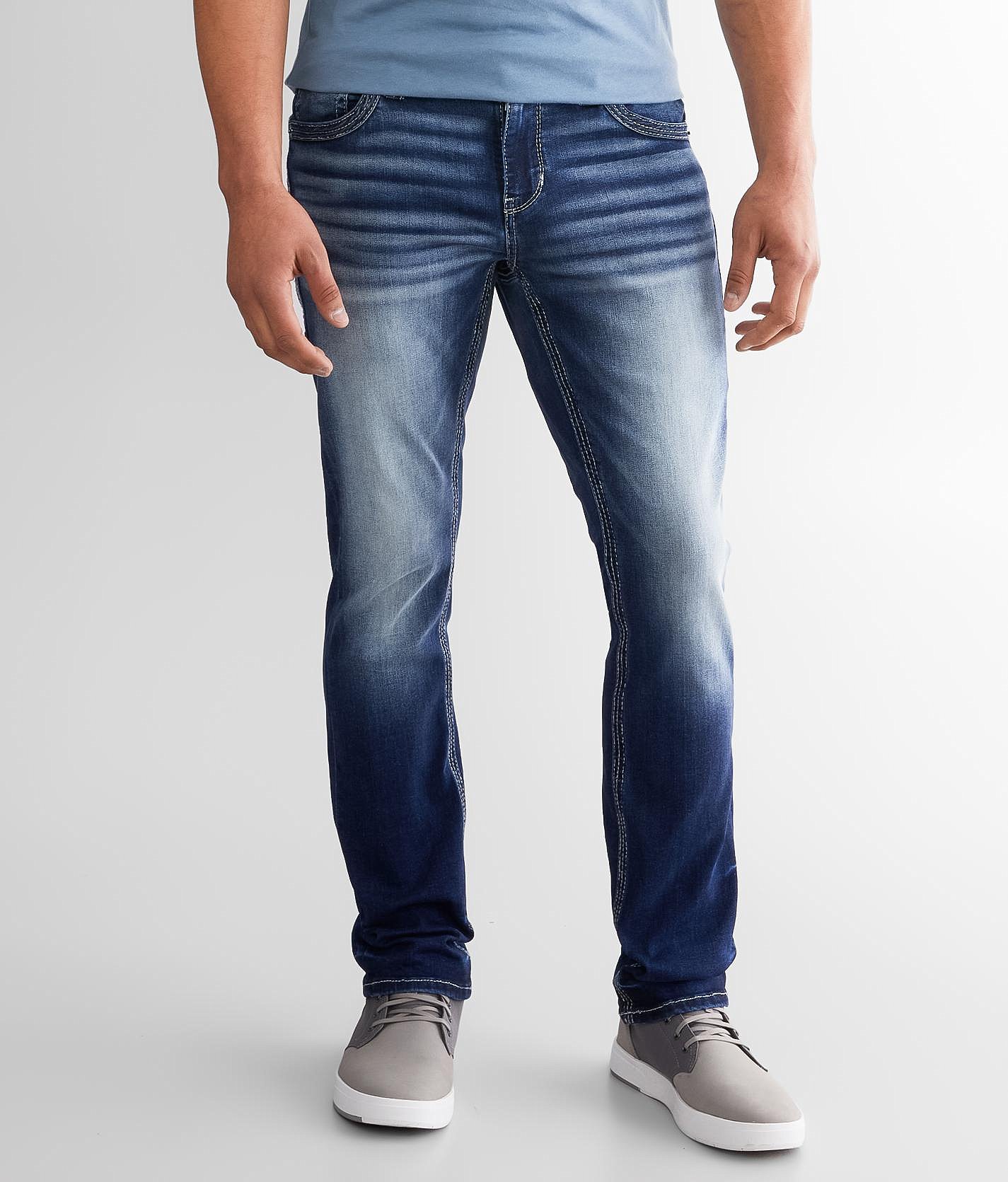 American Fighter - Jeans ajustados para hombre Slim Straight