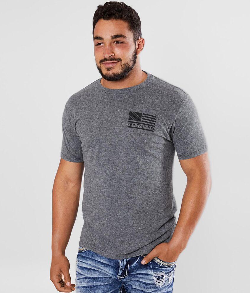 Howitzer Side Sling T-Shirt - Men's T-Shirts in Graphite Heather | Buckle