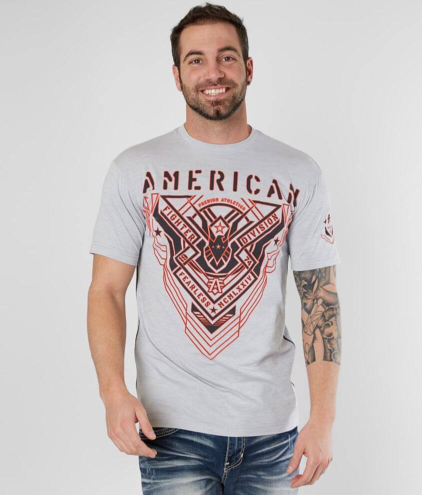 American Fighter Longview T-shirt - Men's T-shirts In Mist Grey 