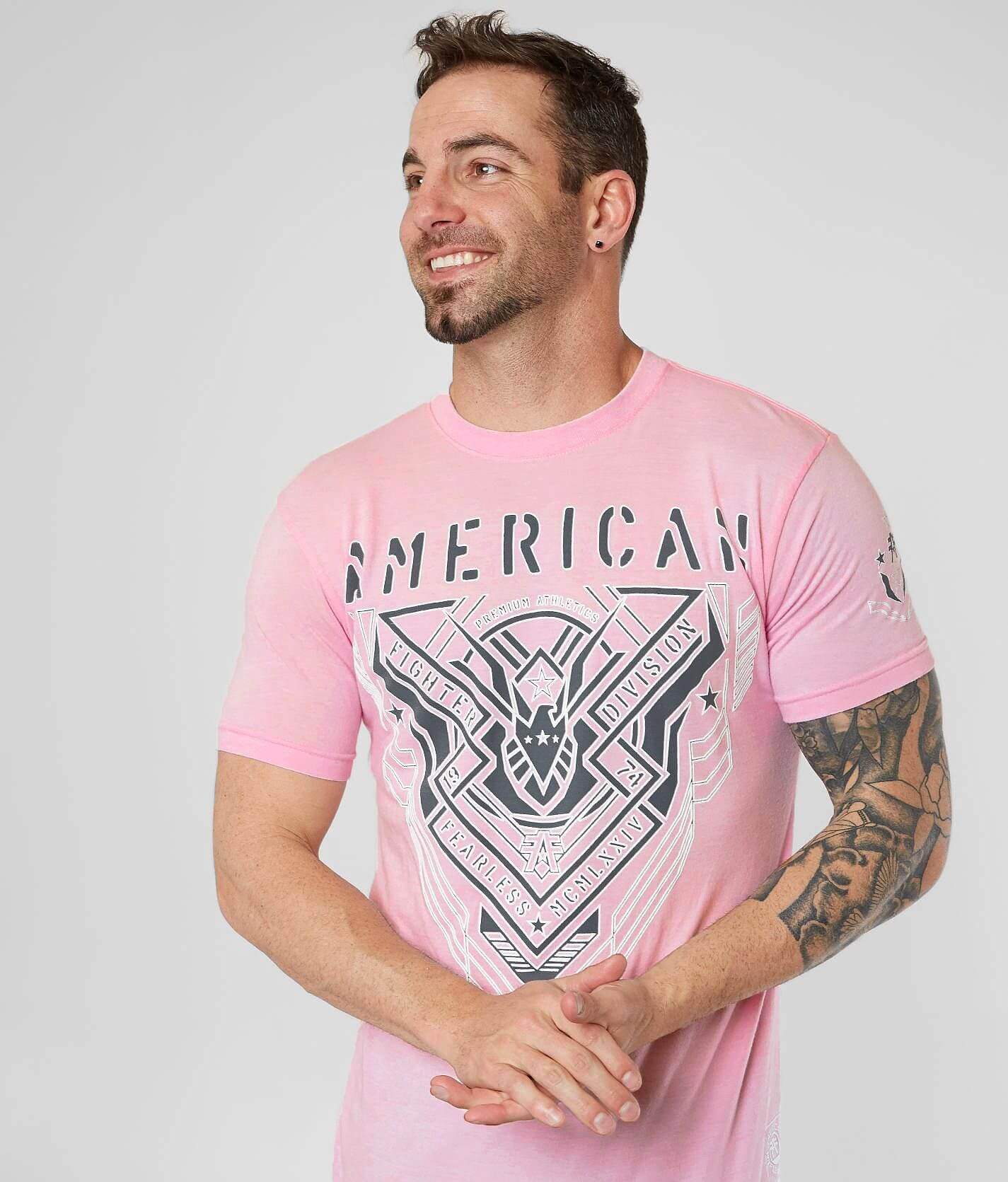 American Fighter Branson T-Shirt - Pink Medium, Women's