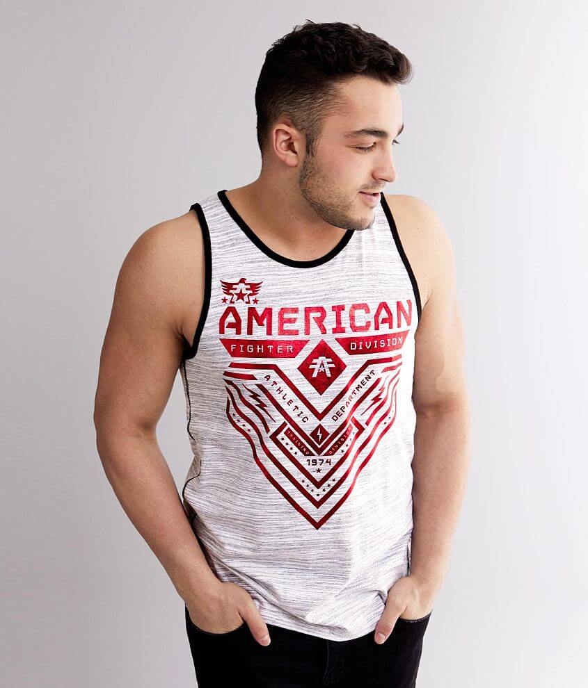 American Fighter Crystal River Tank Top front view