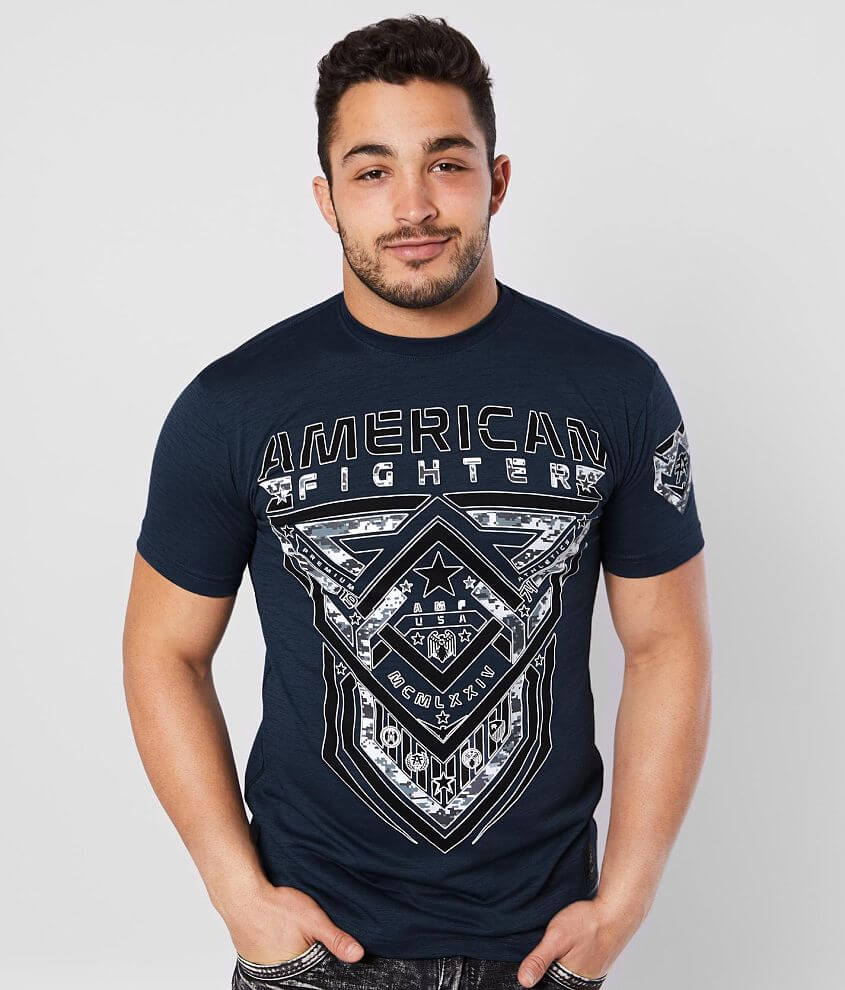 American Fighter Cisco T-Shirt - Men's T-Shirts in Sailor Blue | Buckle