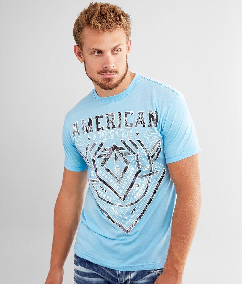 American Fighter Fallbrook T-Shirt - Men's T-Shirts in Coco Blue | Buckle