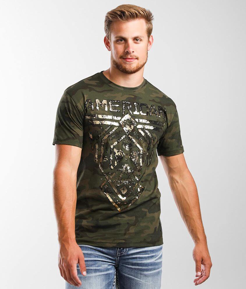 American Fighter Fairbanks T-Shirt - Men's T-Shirts in Military Green ...