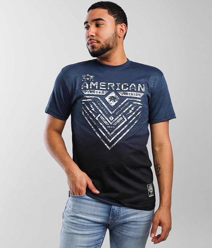 American Fighter Crystal River T-Shirt - Men's T-Shirts in Sailor Blue ...