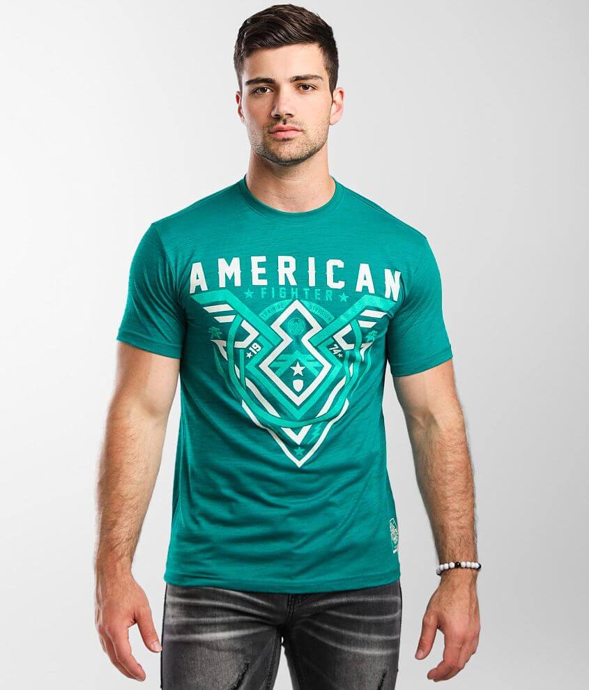 American Fighter Oakview T Shirt Men s T Shirts in Turbo Green