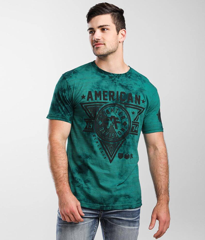 American Fighter Siena Heights T-Shirt - Men's T-Shirts in Teal Dk Teal ...