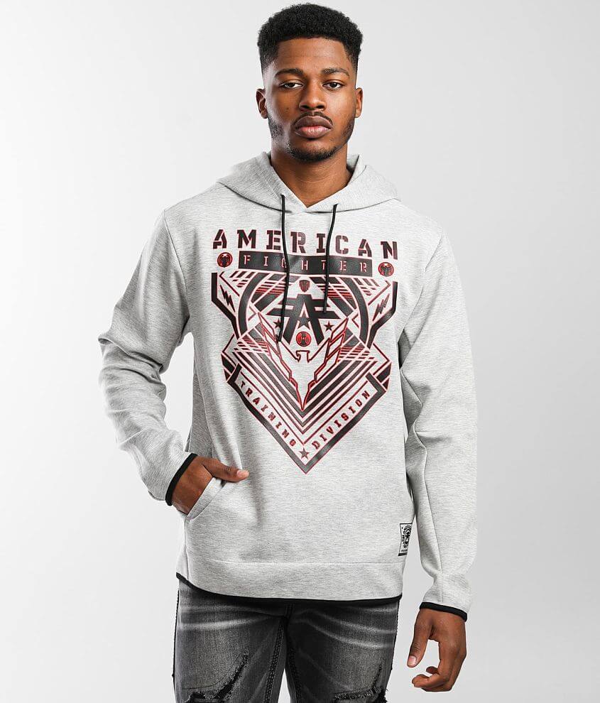 American Fighter Wardell Hoodie - Men's Sweatshirts in Heather Grey ...