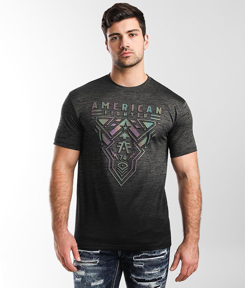 American Fighter Hartsdale Reflective T-Shirt - Men's T-Shirts in Black ...