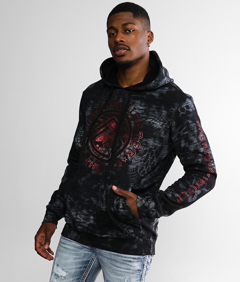 Mens black discount tie dye sweatshirt