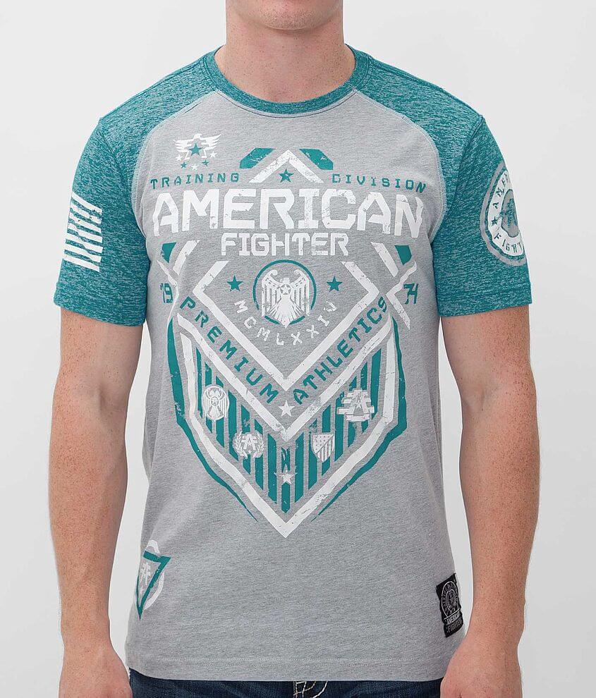 American Fighter North Dakota T-Shirt front view